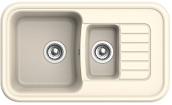 Ewigstein Мойка кухонная Antik 60KF крем – фотография-3