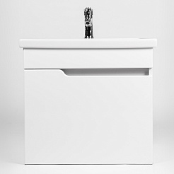 Viant Мебель для ванной Куба 60 подвесная белая – фотография-4