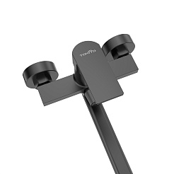 Tokito Смеситель для ванны AMA чёрный TOK-AMA-1015BL – фотография-4