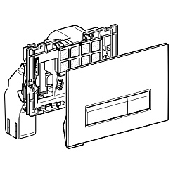 Geberit Кнопка смыва Sigma 40 115.600.SQ.1 с системой очистки воздуха – фотография-2