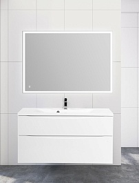 BelBagno Мебель для ванной Marino-H60 100 Bianco Lucido – фотография-2