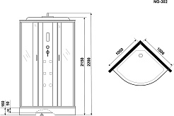 Niagara Душевая кабина NG-302-01 – фотография-13