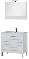 Aquanet Мебель для ванной Верона 90 белая напольная (230316)