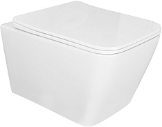Azario Унитаз подвесной Boca AZ-2002 безободковый белый