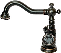 Milacio Смеситель для раковины Almeria MC.516.BBR черная бронза – фотография-5