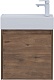 Aquanet Тумба с раковиной Nova Lite 50 подвесная дуб рустикальный – картинка-14