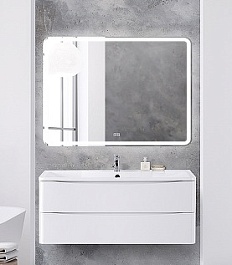 BelBagno Мебель для ванной Acqua 120 Bianco Lucido – фотография-1