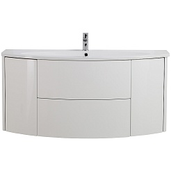 Cezares Тумба с раковиной Eden 120 bianco lucido раковина 82368 – фотография-2