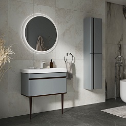 Equil Шкаф пенал Elegante 36 R/L мэйджик/дуб голиано – фотография-3