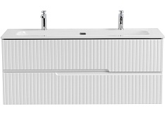 Cezares Тумба под раковину Duet-N 120/2 подвесная bianco lucido