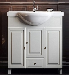 Opadiris Мебель для ванной "Атрия 75" слоновая кость – фотография-2