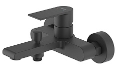 Aquatek Смеситель для ванны с душем Лира AQ1440MB матовый черный