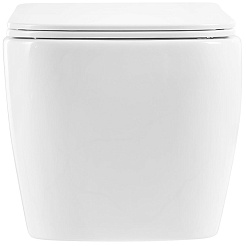 BelBagno Унитаз подвесной Veneto BB132CHR безободковый – фотография-3