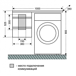 СанТа Мебель для ванной Лидер 38 R подвесная – фотография-7