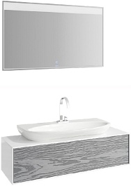 Aqwella Мебель для ванной Genesis 120 миллениум серый – фотография-1