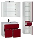 Aquanet Мебель для ванной "Латина 80" бордо (181085) – картинка-12