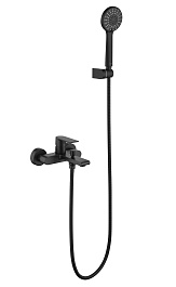 Aquatek Душевая система Лира AQ1449MB матовый черный – фотография-1