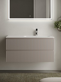 Sancos Тумба с раковиной Snob R 100 doha soft раковина Grace 101 R CN7015 – фотография-7