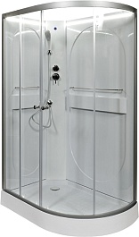 DTO Душевая кабина L602L N LED без крыши – фотография-1