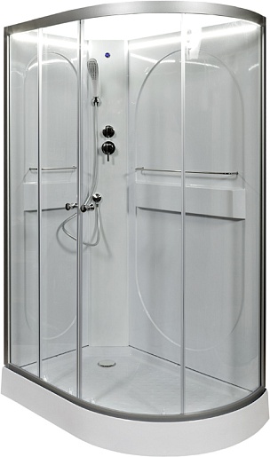 DTO Душевая кабина L602L N LED без крыши – фото-1