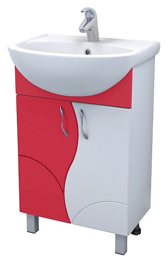 Vigo Мебель для ванной Alessandro 4-55 красный – фотография-2