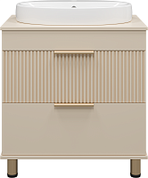 Brevita Тумба под раковину Enfida 70 бежевая
