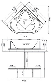 Triton Акриловая ванна Медея – фотография-13
