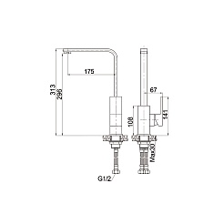 Raiber Смеситель для кухни Zuks R1603 – фотография-2