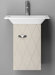  Тумба под раковину Торус 50 R бежевый – фотография-1