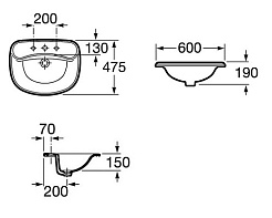 Roca Раковина "Giralda" 327465000 – фотография-4