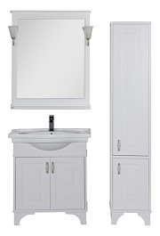Aquanet Мебель для ванной Валенса 80 белая (180457) – фотография-5