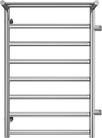 Terminus Полотенцесушитель водяной Хендрикс П8 500x800 БП500 с полкой хром