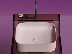 Ceramicanova Мебельная раковина Element 50 CN6052MP розовый матовый – фотография-9