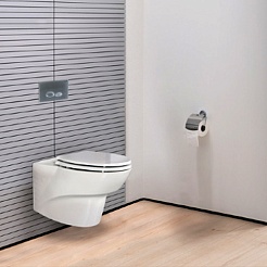 Creavit Унитаз подвесной Jaws JW320 с биде – фотография-6