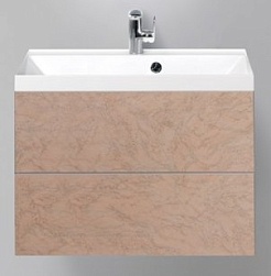BelBagno Тумба с раковиной REGINA 800 Marmo Rosa – фотография-1
