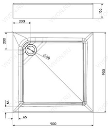 IFO  Поддон для душа IFO Silver RP6216900000 – фотография-3