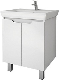 Dreja Мебель для ванной Q Plus (D) 70 белая – фотография-7