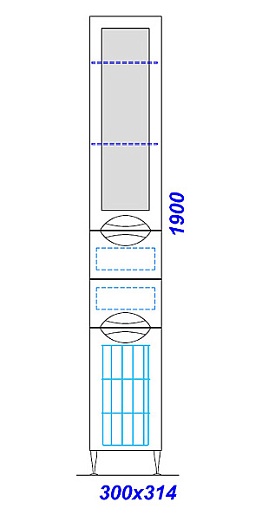 Aqwella Пенал Лайн П 3 – картинка-3