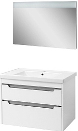 Ceruttispa Мебель для ванной Эмилия grey 80 подвесная – фотография-1