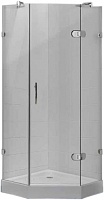Timo  Душевой уголок "BY-839" (90 см) прозрачный