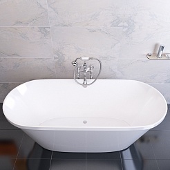 Фэма Ванна из литьевого мрамора Грация – фотография-2