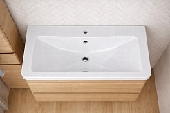 Vivon Тумба под раковину Atwood 80 подвесная дерево – фотография-4