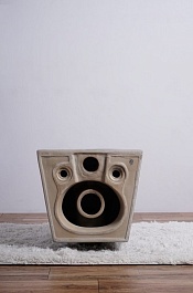 Esbano Унитаз Azalea подвесной безободковый серый матовый – фотография-11