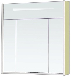 Misty Зеркальный шкаф Джулия 85 бежевый Beidge – фотография-1