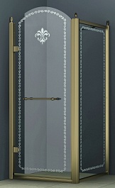 Cezares Душевой уголок RETRO-A-A-1-90-CP-Br-L – фотография-1