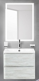 BelBagno Мебель для ванной Albano 70 подвесная Rovere Vintage Bianco – фотография-1