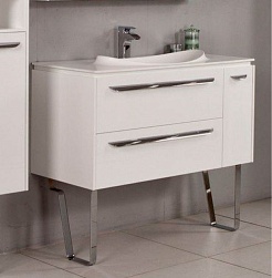 Акватон Тумба с раковиной "Блент 2Б 80" – фотография-3