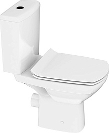 Cersanit Унитаз-компакт Carina new clean on slim lift – фотография-1