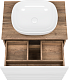 Brevita Тумба с раковиной Dakota 70 дуб галифакс олово/белая – картинка-12