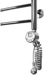 Domoterm Полотенцесушитель электрический Калипсо П10 500x1000 ER хром – фотография-3